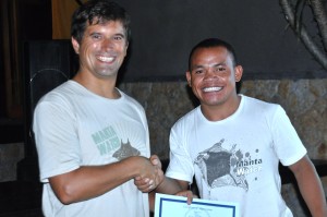 divine diving manta champion award