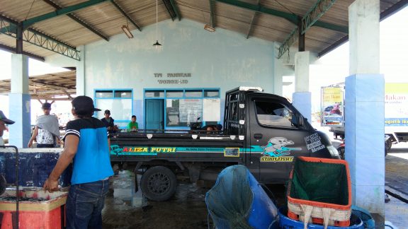 Pandean fish landing site