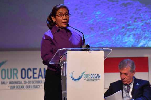 Minister Susi Pudjiastuti